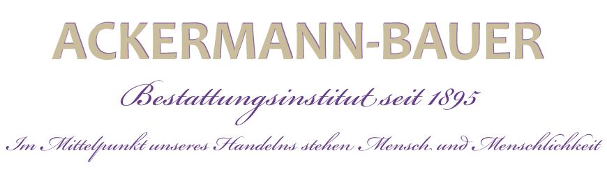 Logo von Ackermann-Bauer