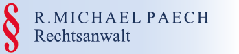 Logo von Rechtsanwalt Paech